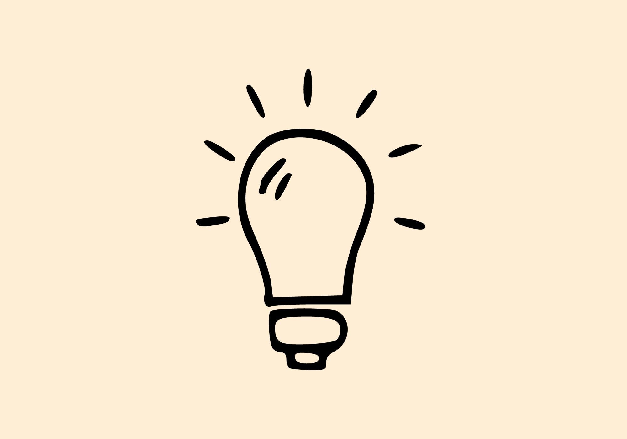 lightbulb idea