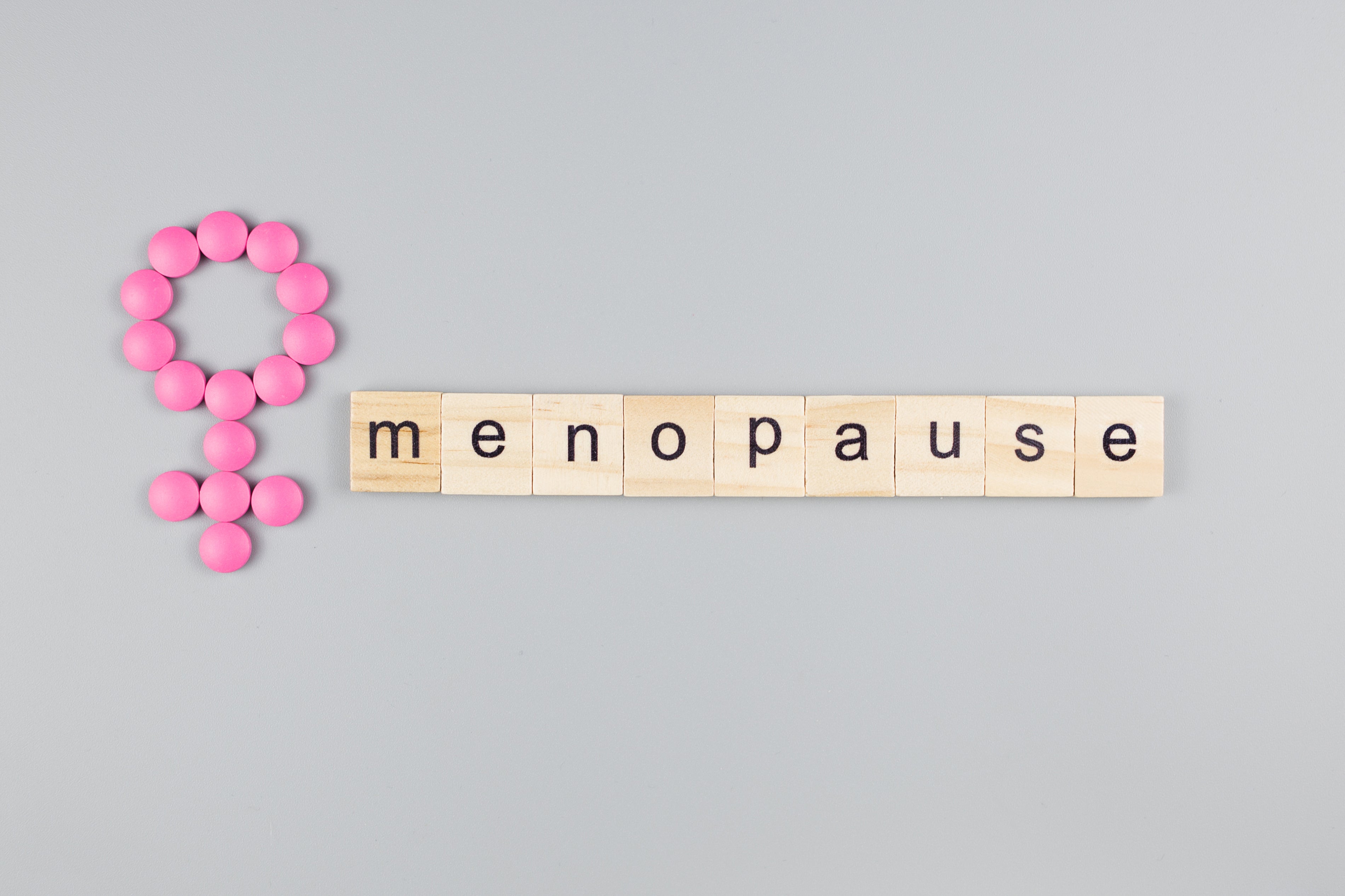 Menopause scrabble image