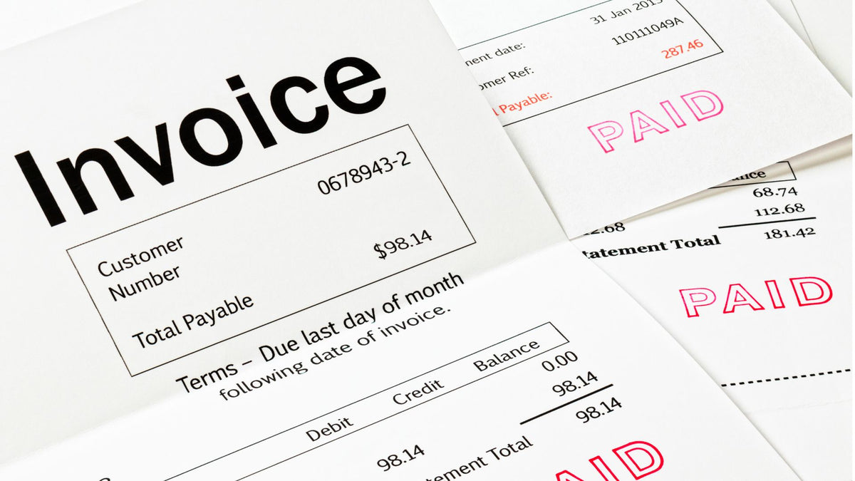 Insurance invoice