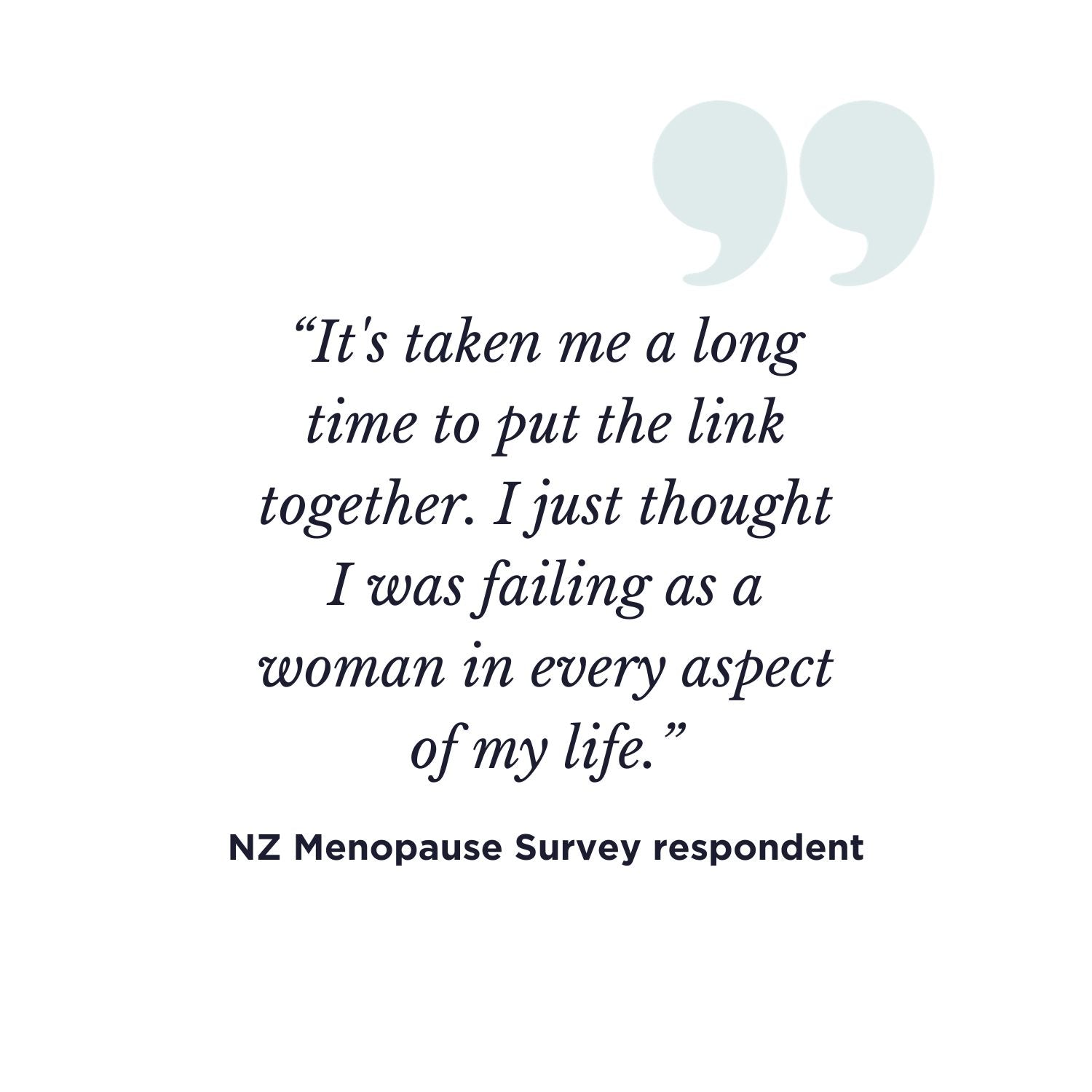 NZ Menodoctor Menopause survey statement 2
